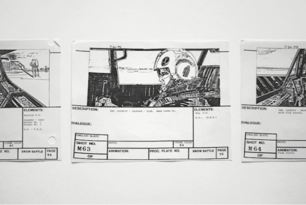 création d’un storyboard