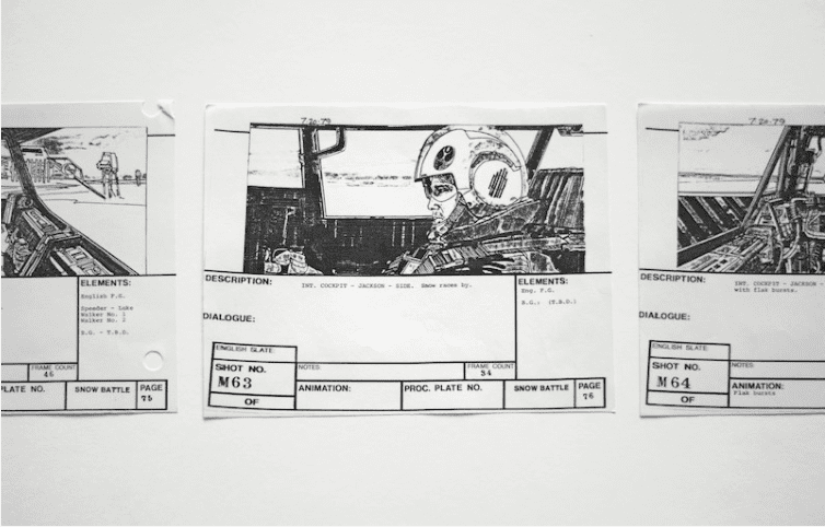 création d’un storyboard